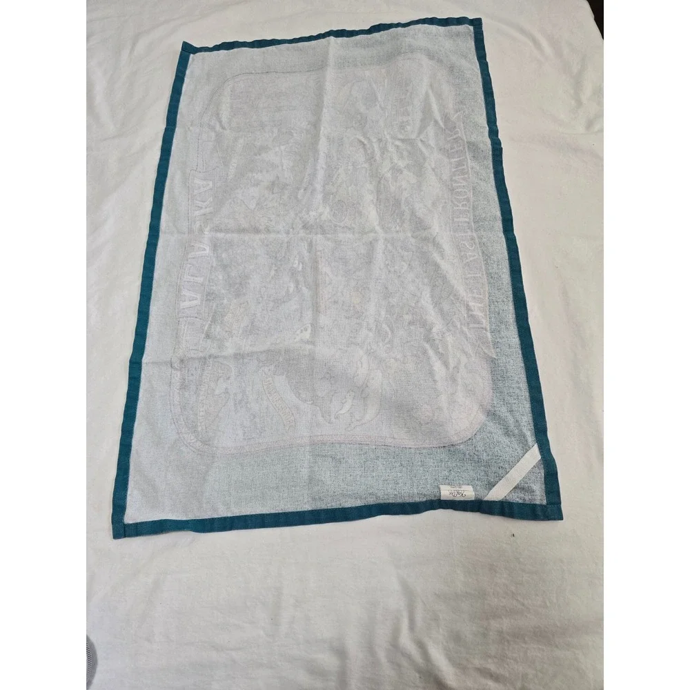 Kay Dee Designs Alaska The Last Frontier Map Beach Towel‎ Cotton /0459